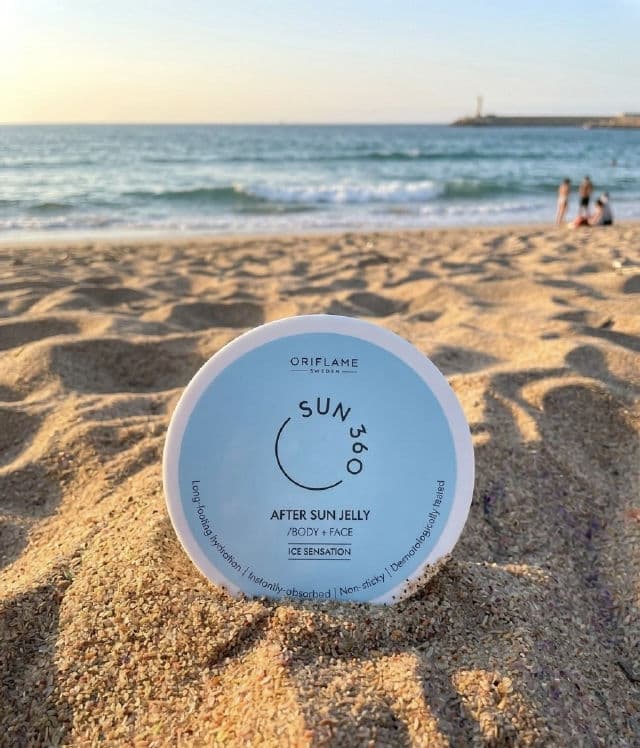 Oriflame Sun 360 After Sun Jelly Body + Face review photo by simplyhenna