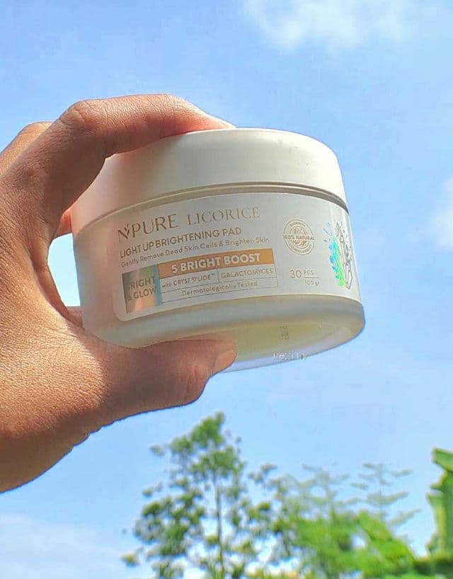 N'Pure Licorice Light Up Brightening Pad review photo by Nettinv