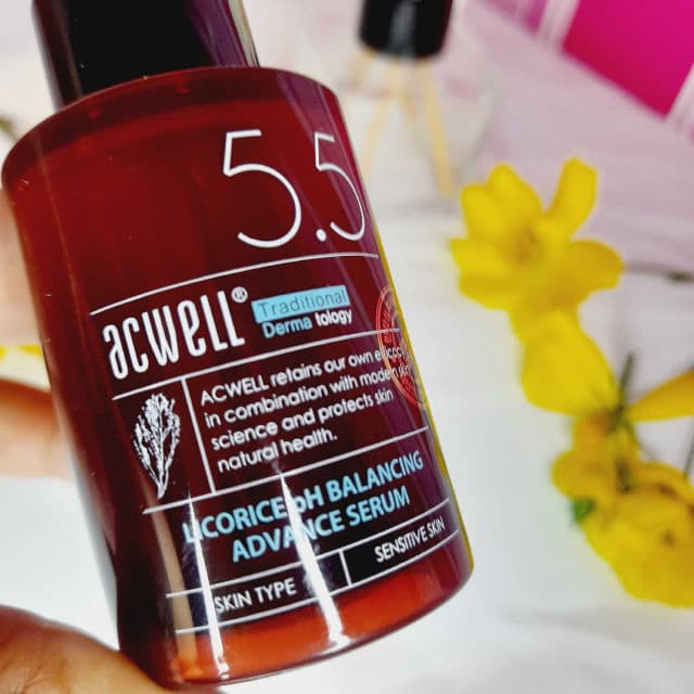 ACWELL Licorice pH Balancing Advance Serum review photo by Nuvinurfa