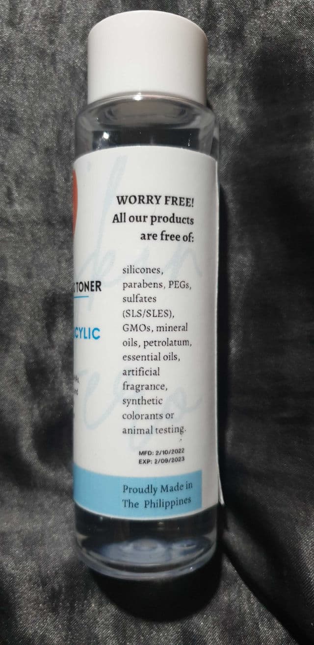 Skin Hero Byebye Acne AHA/BHA 30-Day Miracle Clarifying Toner review photo by Skincaresucker