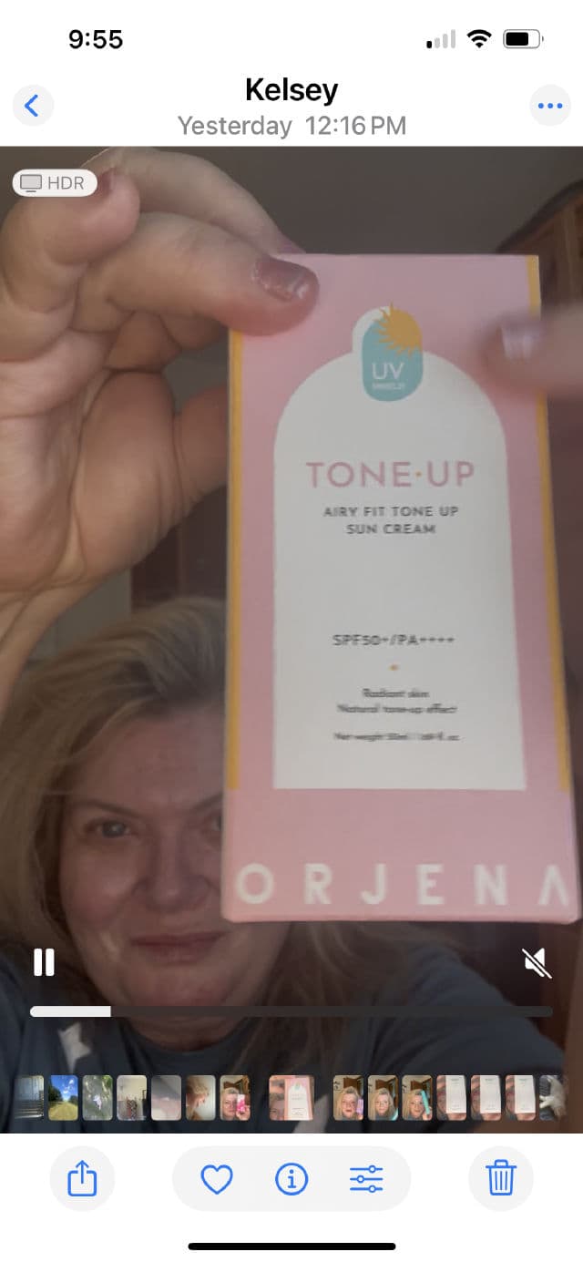 Orjena Aqua Perfect Sun Gel SPF50+ PA++++ review photo by Gabrielle05