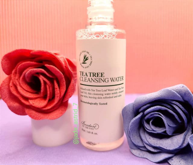 BENTON Tea Tree Cleansing Water review photo by JadeAstrid