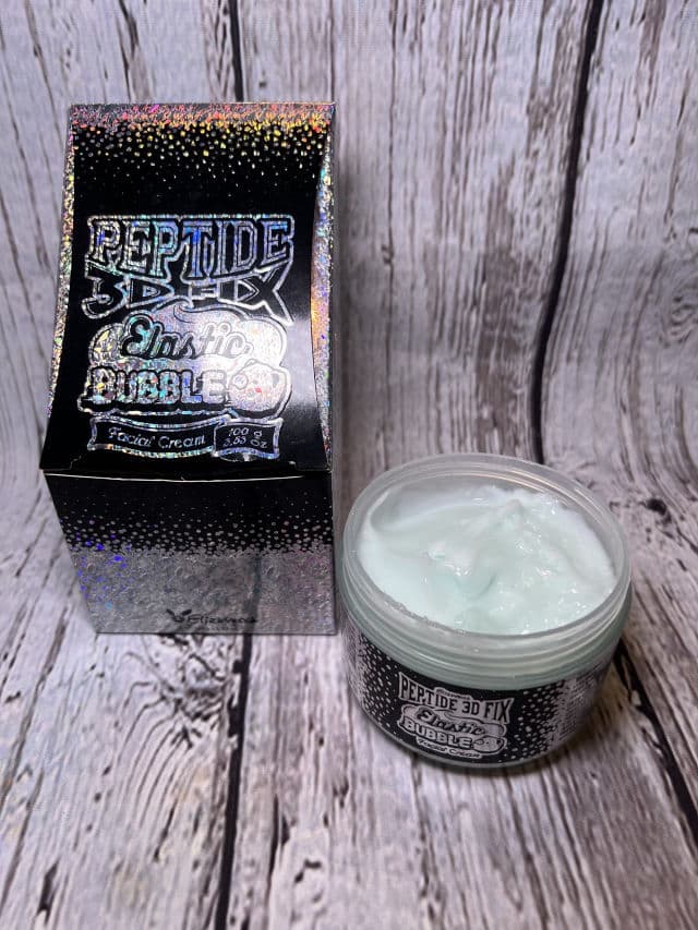 ELIZAVECCA Peptide 3D Fix Elastic Bubble Facial Cream review photo by venessao13