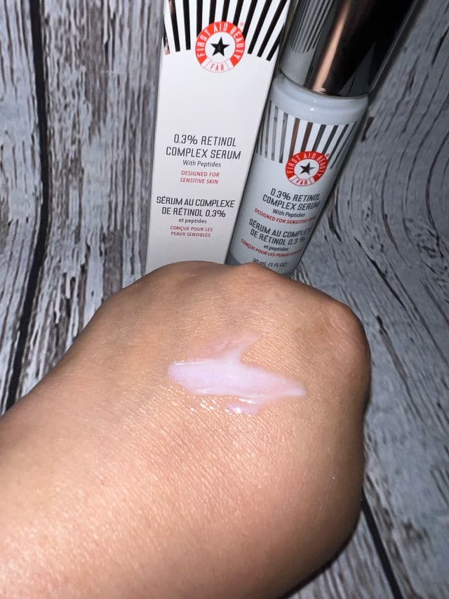 First Aid Beauty 0.3% Retinol Complex Serum with Peptides review photo by venessao13