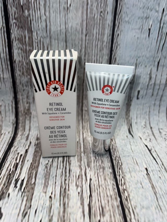 First Aid Beauty Retinol Eye Cream with Squalane + Ceramides review photo by venessao13