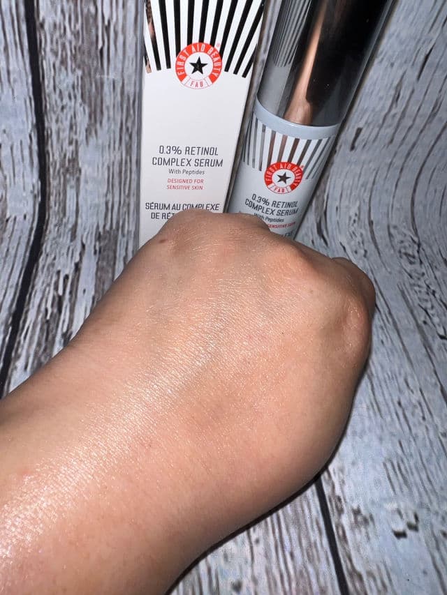 First Aid Beauty 0.3% Retinol Complex Serum with Peptides review photo by venessao13