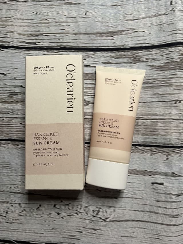 O'clearien Barriered Essence Sun Cream SPF 50+ PA++++ review photo by venessao13