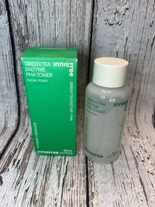 INNISFREE Green Tea Enzyme 7% PHA Gentle Exfoliating Toner review photo by venessao13
