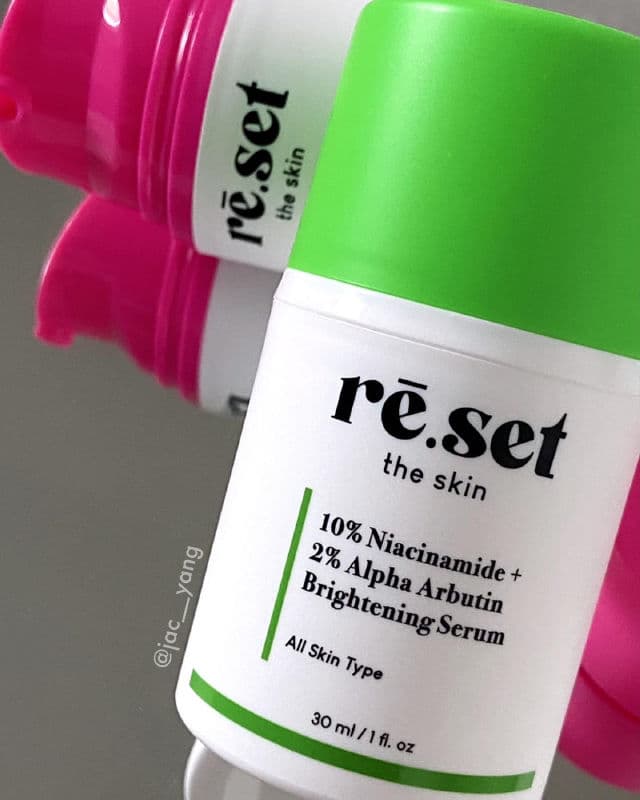 Reset The Skin 10% Niacinamide + 2% Alpha Arbutin Brightening Serum review photo by jacyang