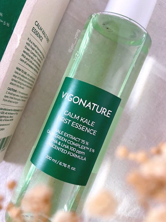 Vigonature Calm Kale First Essence review photo by jacyang
