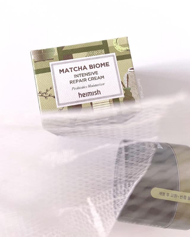 Heimish Matcha Biome Intensive Repair Cream Probiotics Moisturizer review photo by jacyang