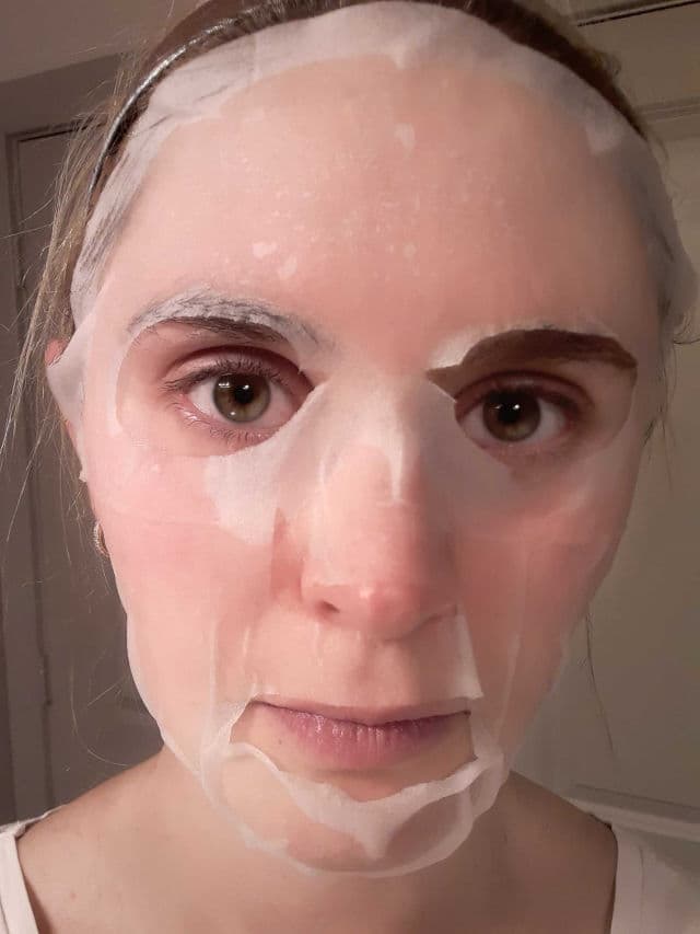 THE FACE SHOP Real Nature Green Tea Face Mask review photo by theskinilivein