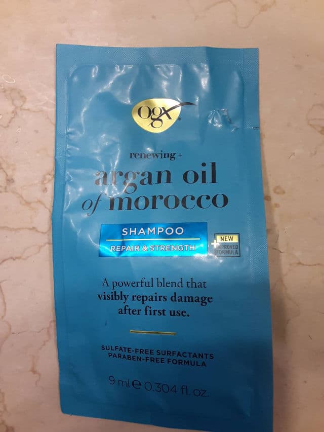 OGX Renewing Argan Oil of Morocco Shampoo review photo by theskinilivein