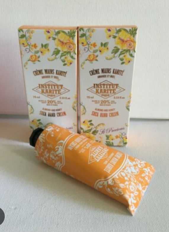 Institut Karite Shea Hand Cream So Precious Almond and  Honey review photo by theskinilivein