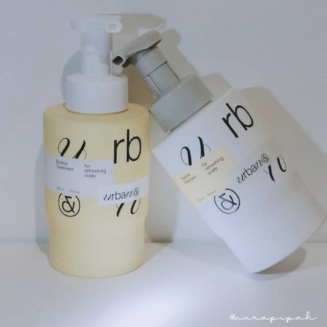 Urbanand Bubble Shampoo for Refreshing Scalp review photo by nurapipah