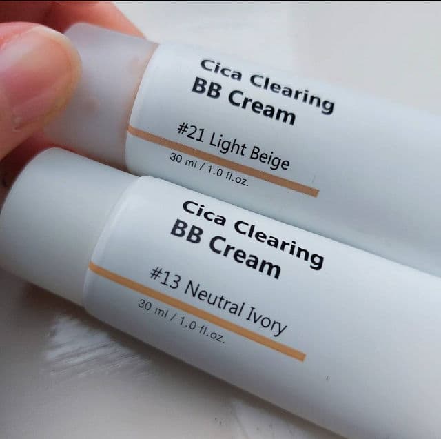 PURITO Cica Clearing BB Cream #13 Neutral Ivory review photo by MimiMomoSkincare