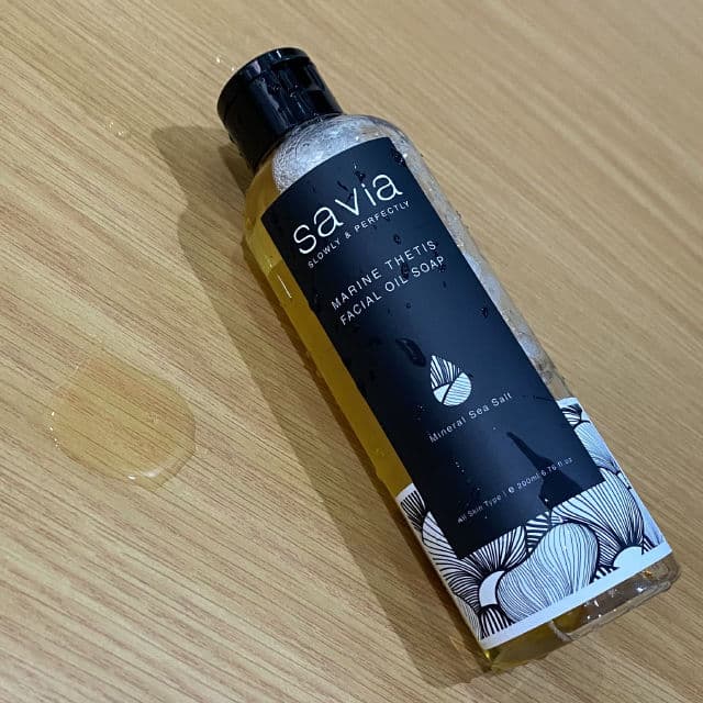 Savia Marine Thetis Facial Oil Soap review photo by naomiAurora