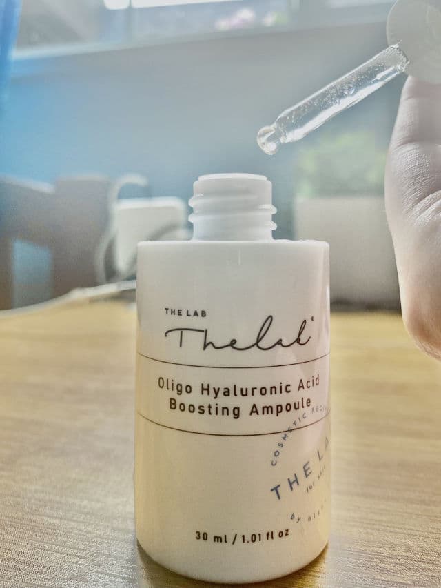 THE LAB by blanc doux Oligo Hyaluronic Acid Boosting Ampoule review photo by elaneuwu