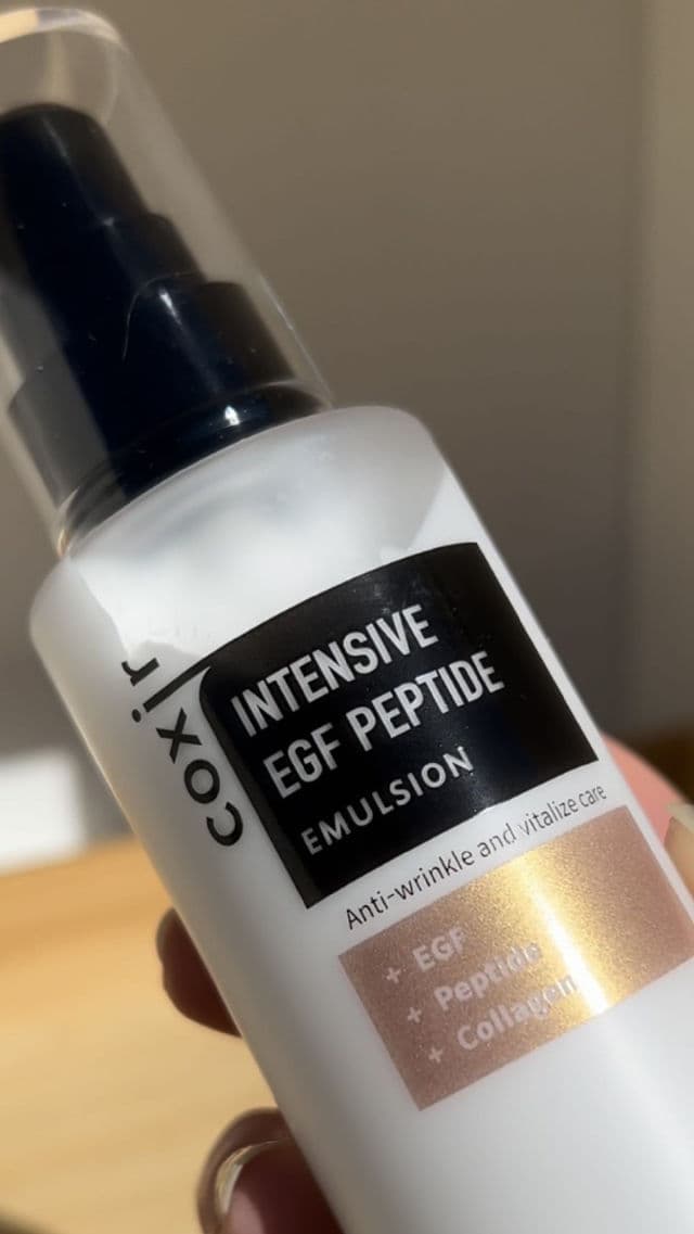 Coxir Intensive EGF Peptide Emulsion review photo by Skintrospect