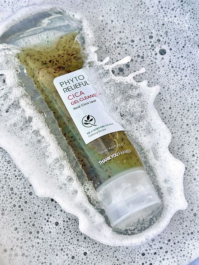 THANK YOU FARMER Phyto Relieful™ Cica Gel Cleanser review photo by Skintrospect