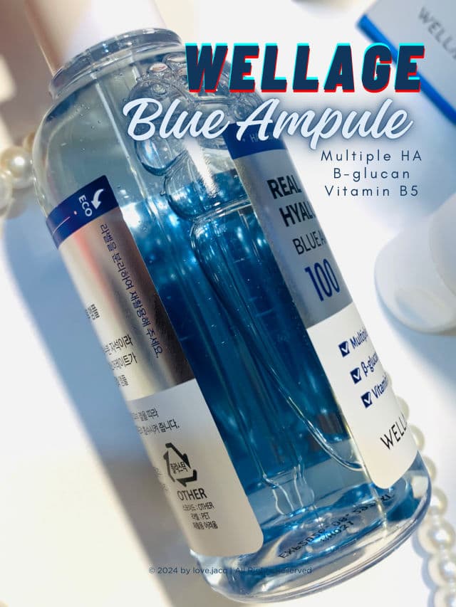 Wellage Real Hyaluronic Blue 100 Ampoule review photo by lovejacq