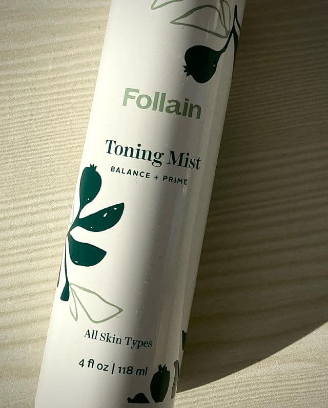 Follain Toning Mist review photo by curlyemily