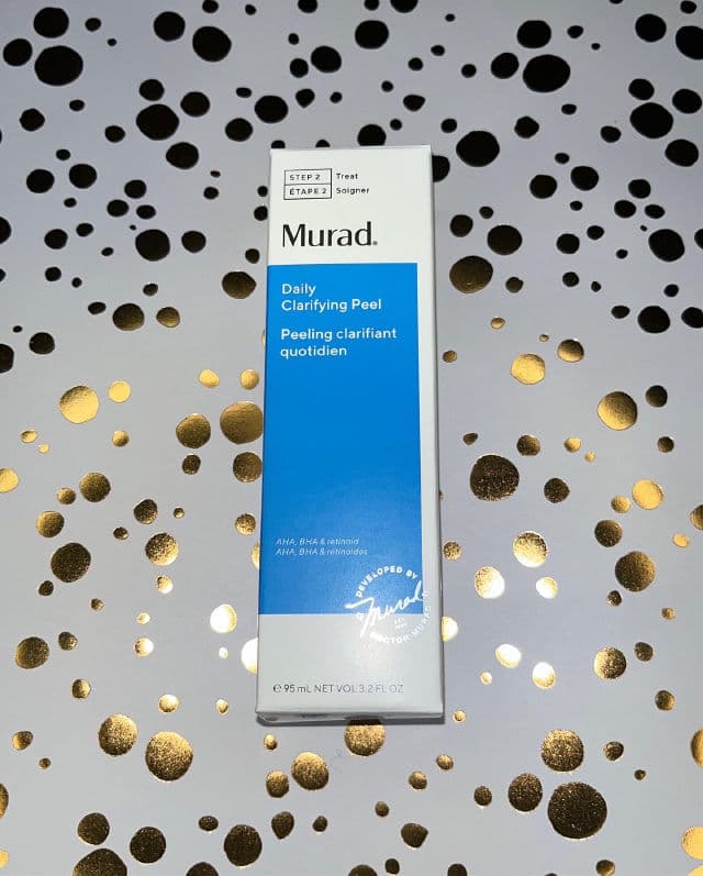 Murad Daily Clarifying Peel review photo by nerdaboutskin