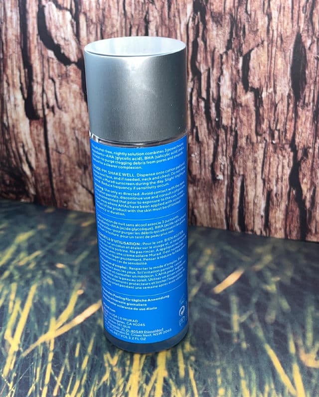 Murad Daily Clarifying Peel review photo by nerdaboutskin