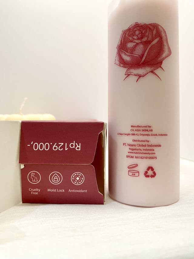 Nutrishe Truly In Rose Body Lotion review photo by evabilqistafdila