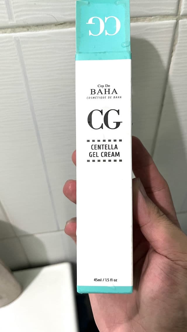 Cos de Baha Centella Gel Cream review photo by vinci