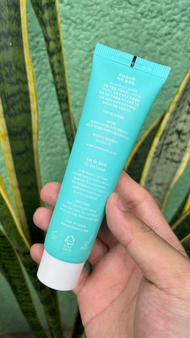 Cos de Baha Centella Gel Cream review photo by vinci