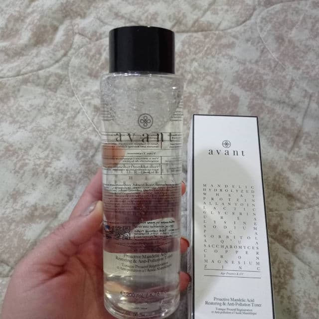 Avant Skincare Proactive Mandelic Acid Restoring & Anti-Pollution Toner review photo by Jacksenia
