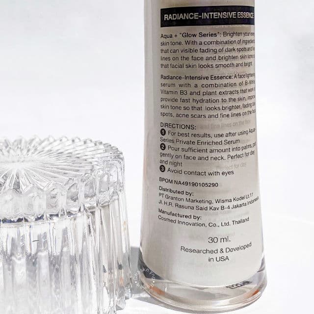 Aqua+ Series Radiance Intensive Essence review photo by Chasknyng