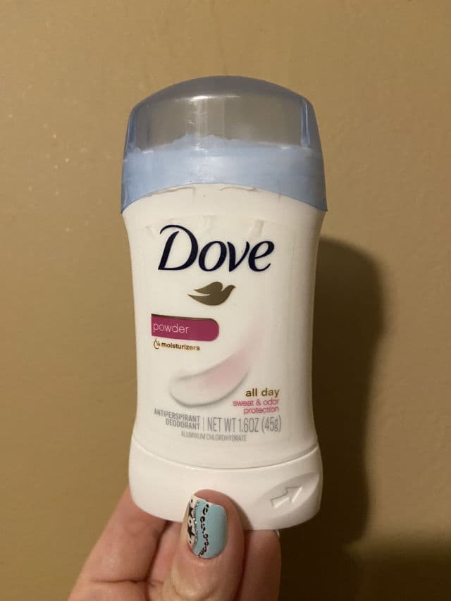 Dove Invisible Solid Antiperspirant - Powder review photo by Anala