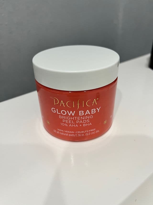 Pacifica Glow Baby Brightening Peel Pads 10% AHA + BHA review photo by BlankCanvasMakeup