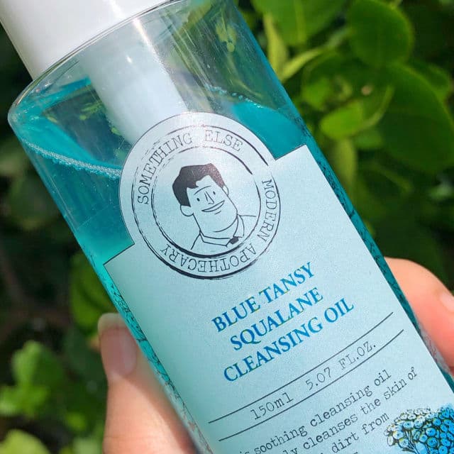 Something Else Blue Tansy Squalane Cleansing Oil review photo by halleysburrow