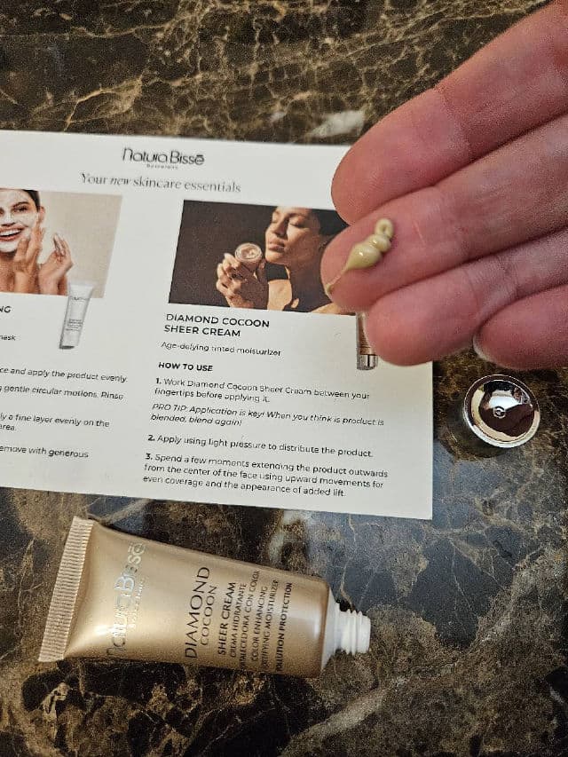 Natura Bisse Barcelona Diamond Cocoon Sheer Cream review photo by beemama3