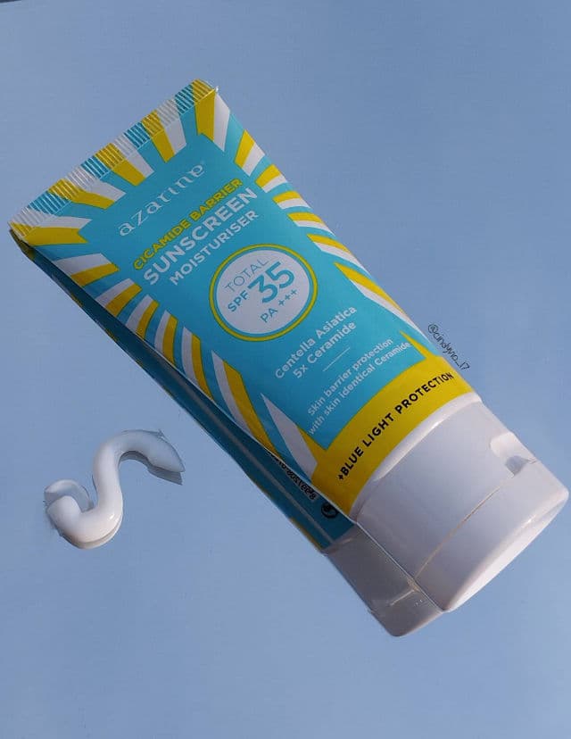 Azarine Cicamide Barrier Sunscreen Moisturiser SPF35 PA+++ review photo by cindyviolina7