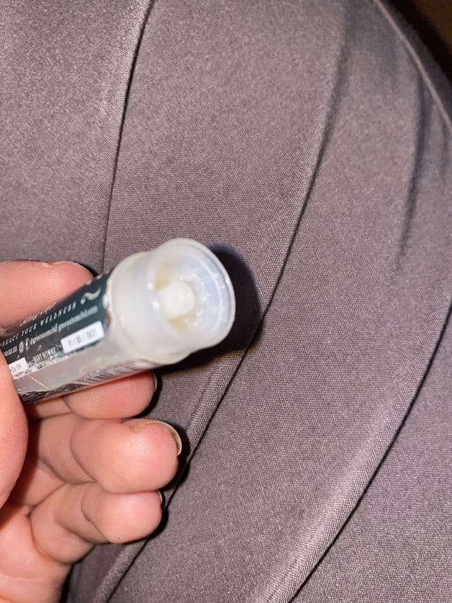 Green Stem Eucalyptus CBD Lip Balm review photo by PinkTanzanite