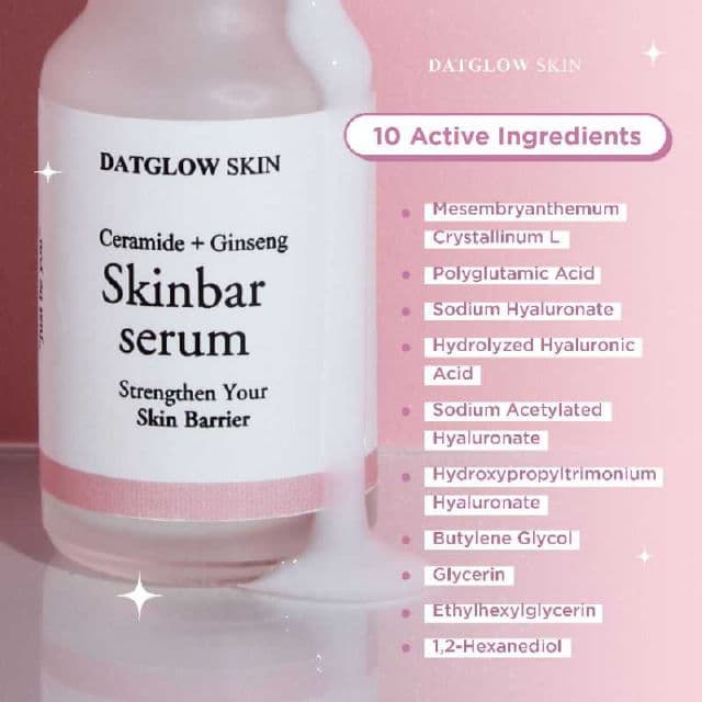 datglowskin Ceramide + Ginseng Skinbar Serum review photo by chemicalconscious