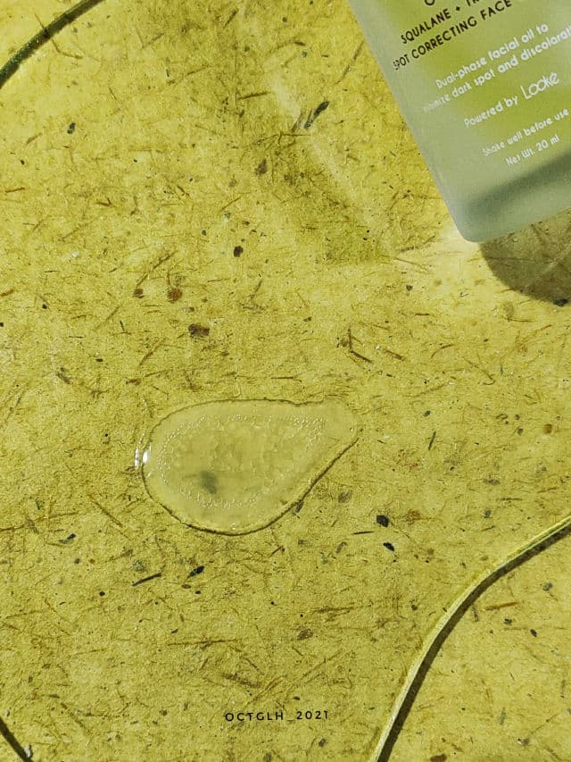 OASEA Oceanus Squalane + Tranexamic Spot Correcting Face Oil Serum review photo by OctaGaluh