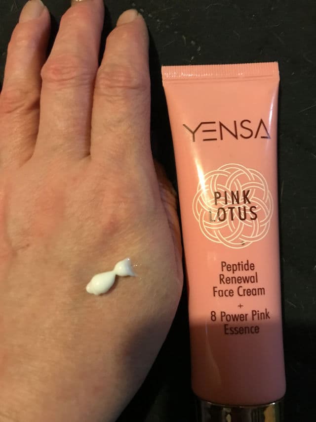 Yensa Pink Lotus Peptide Renewal Eye Cream review photo by shelly39