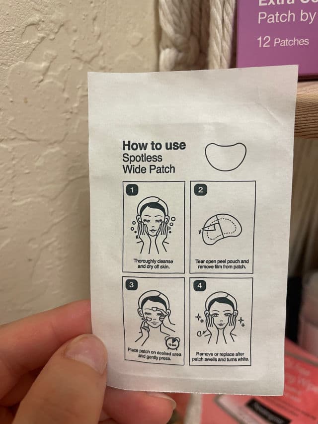 Glam Up Spotless Wide Patch review photo by Aniush