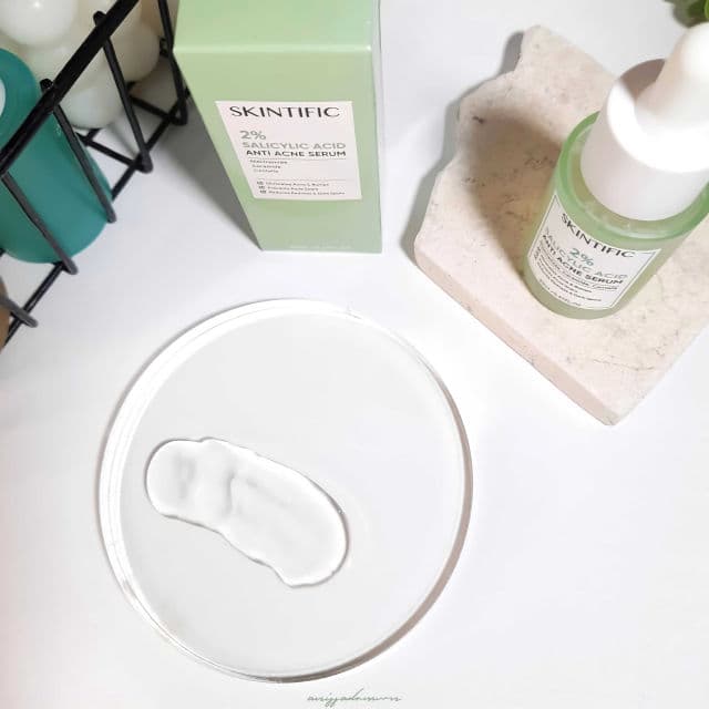 Skintific 2% Salicylic Acid Anti Acne Serum review photo by anissadrmwn