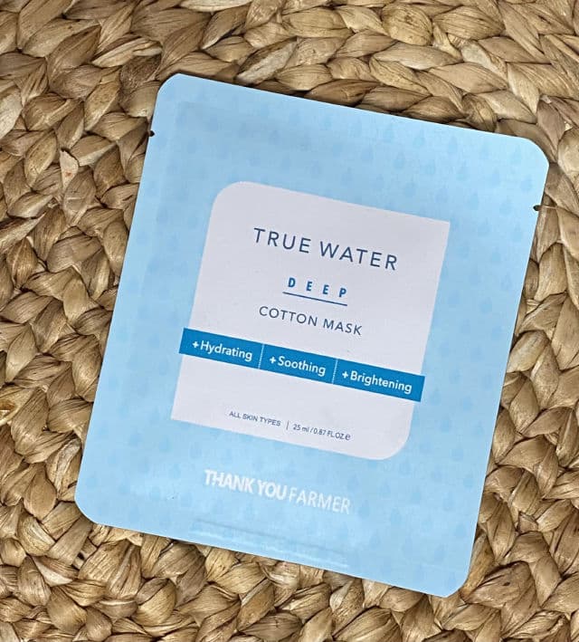 THANK YOU FARMER True Water Deep Cotton Mask review photo by putrindm