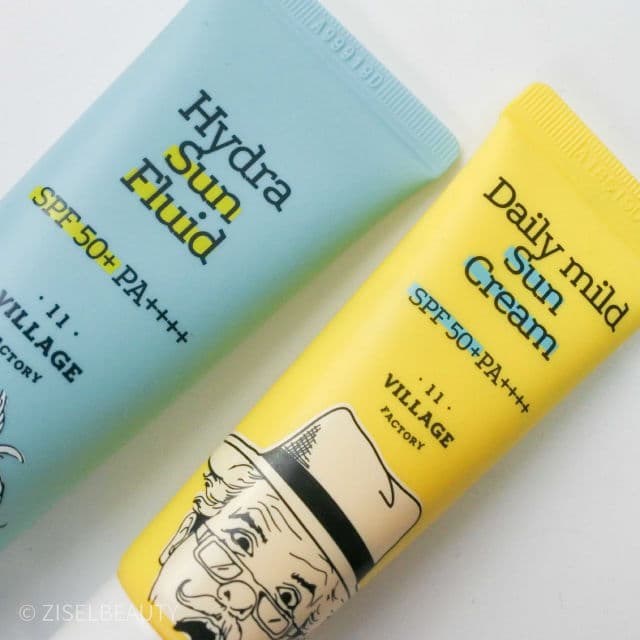 Village 11 Factory Daily Mild Sun Cream SPF 50+ PA++++ review photo by Ziselbeauty