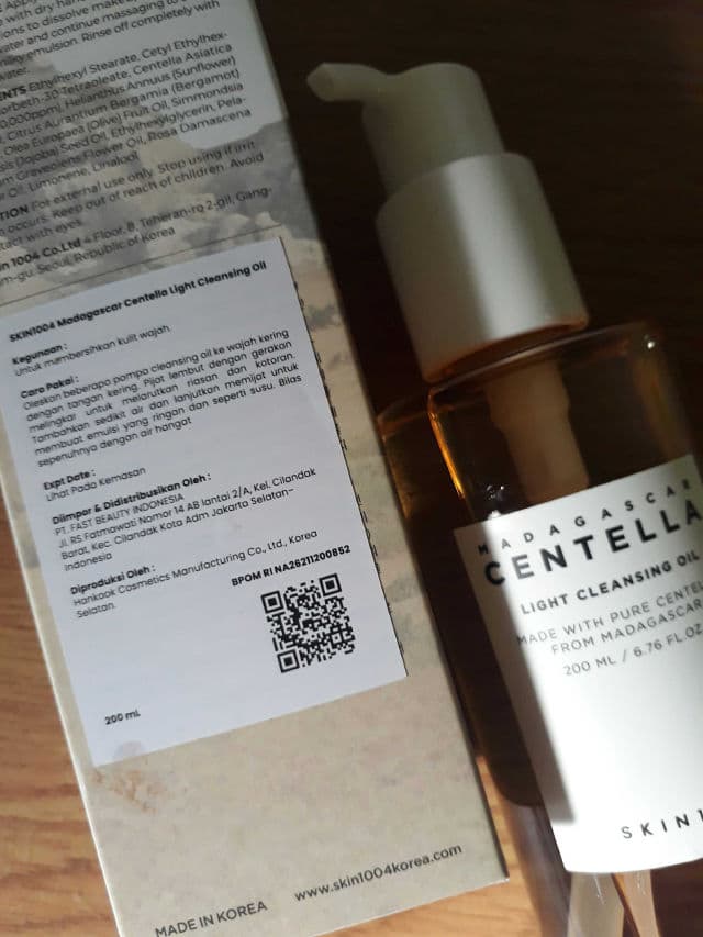 SKIN1004 Madagascar Centella Light Cleansing Oil review photo by LiaSusilawati