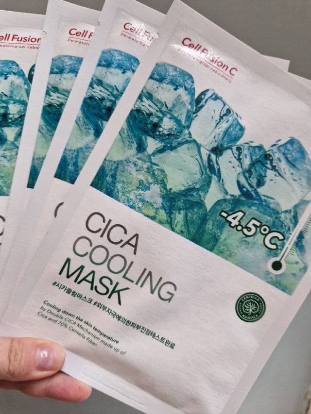 Cell Fusion C Cica Cooling Mask review photo by Lidia78