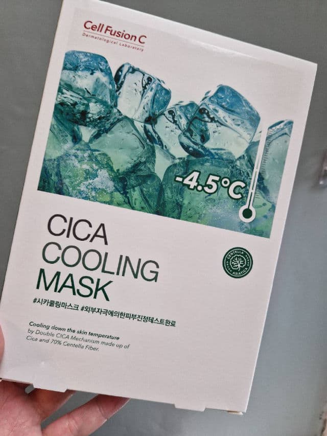 Cell Fusion C Cica Cooling Mask review photo by Lidia78