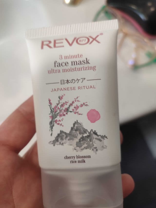 Revox Japanese Routine Face Mask 3 Minute Ultra Moisturizing review photo by silxena